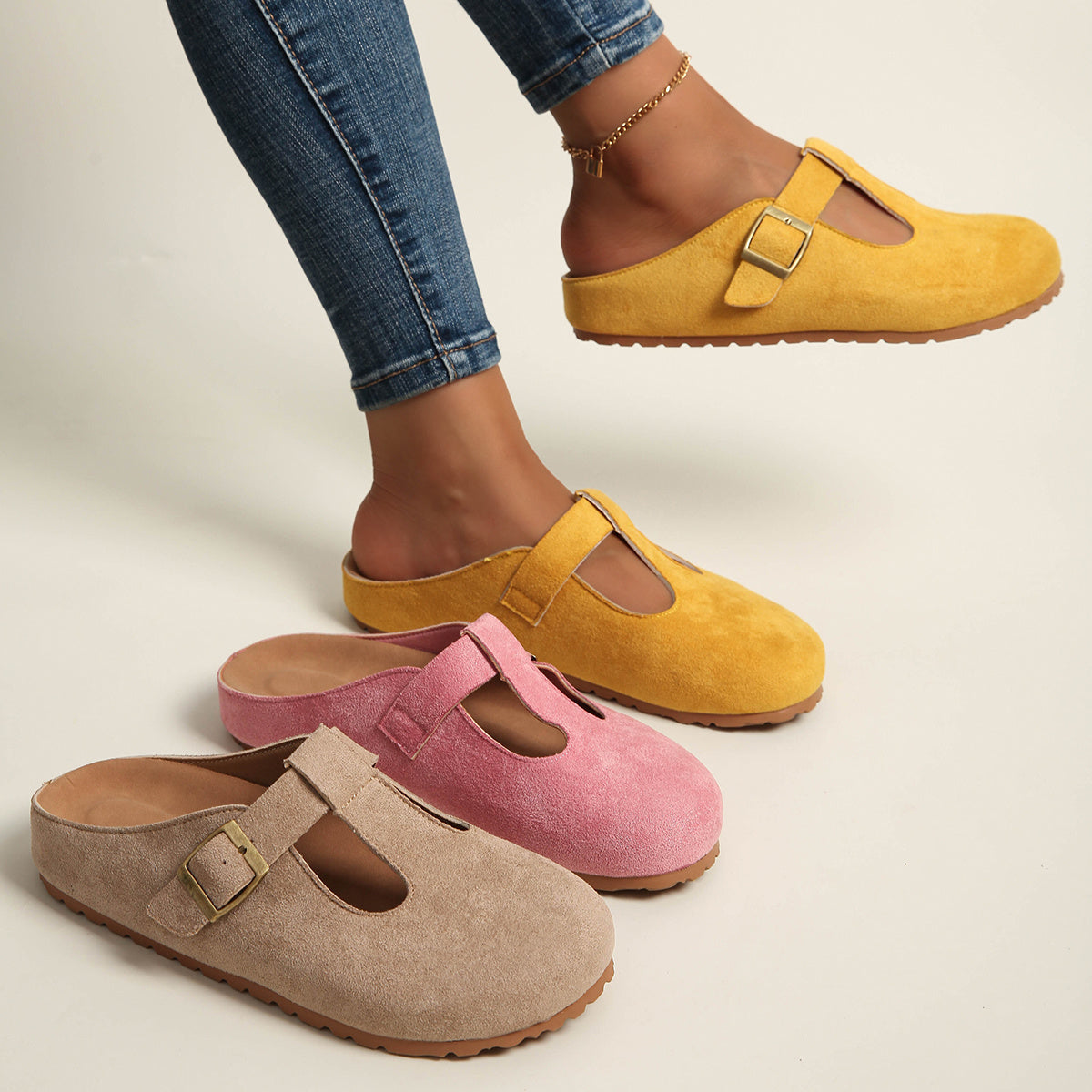 Sandalias Solea con hebilla