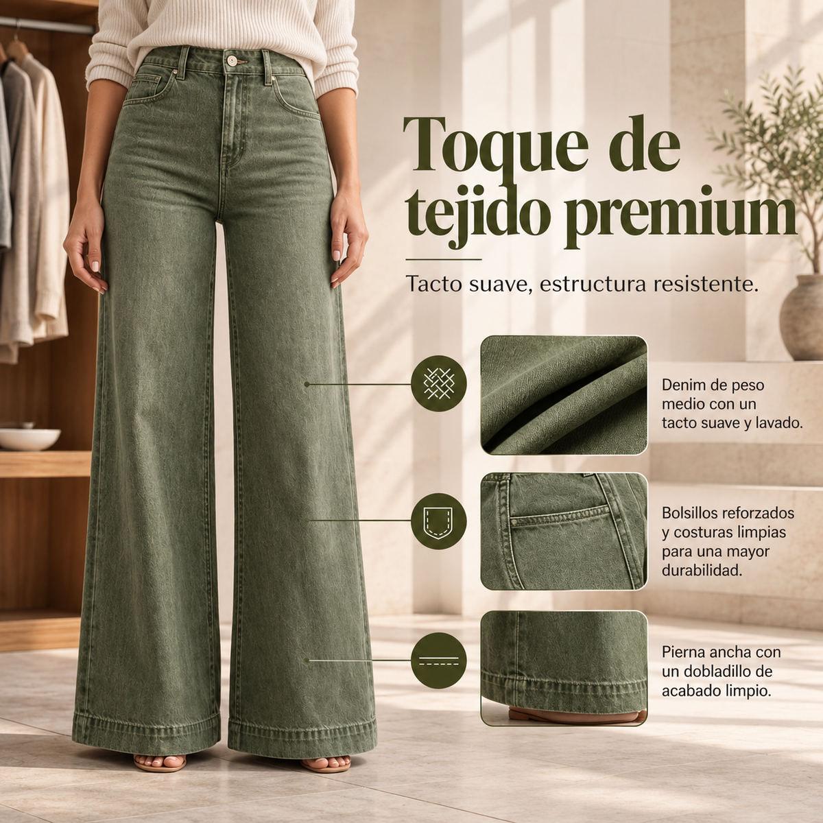 pantalon ancho
