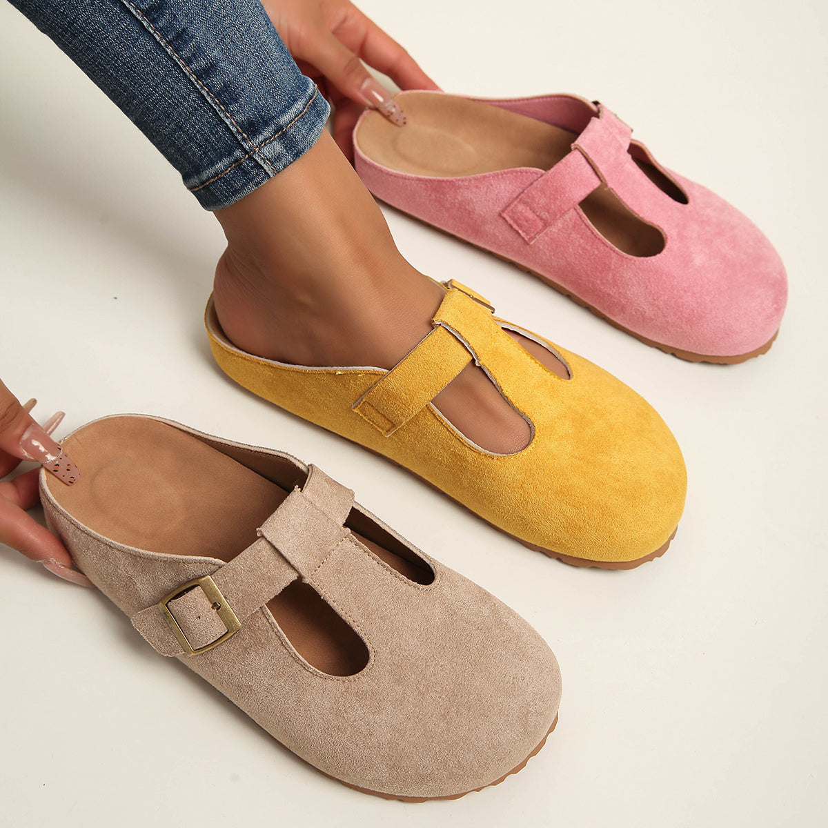 Sandalias Solea con hebilla