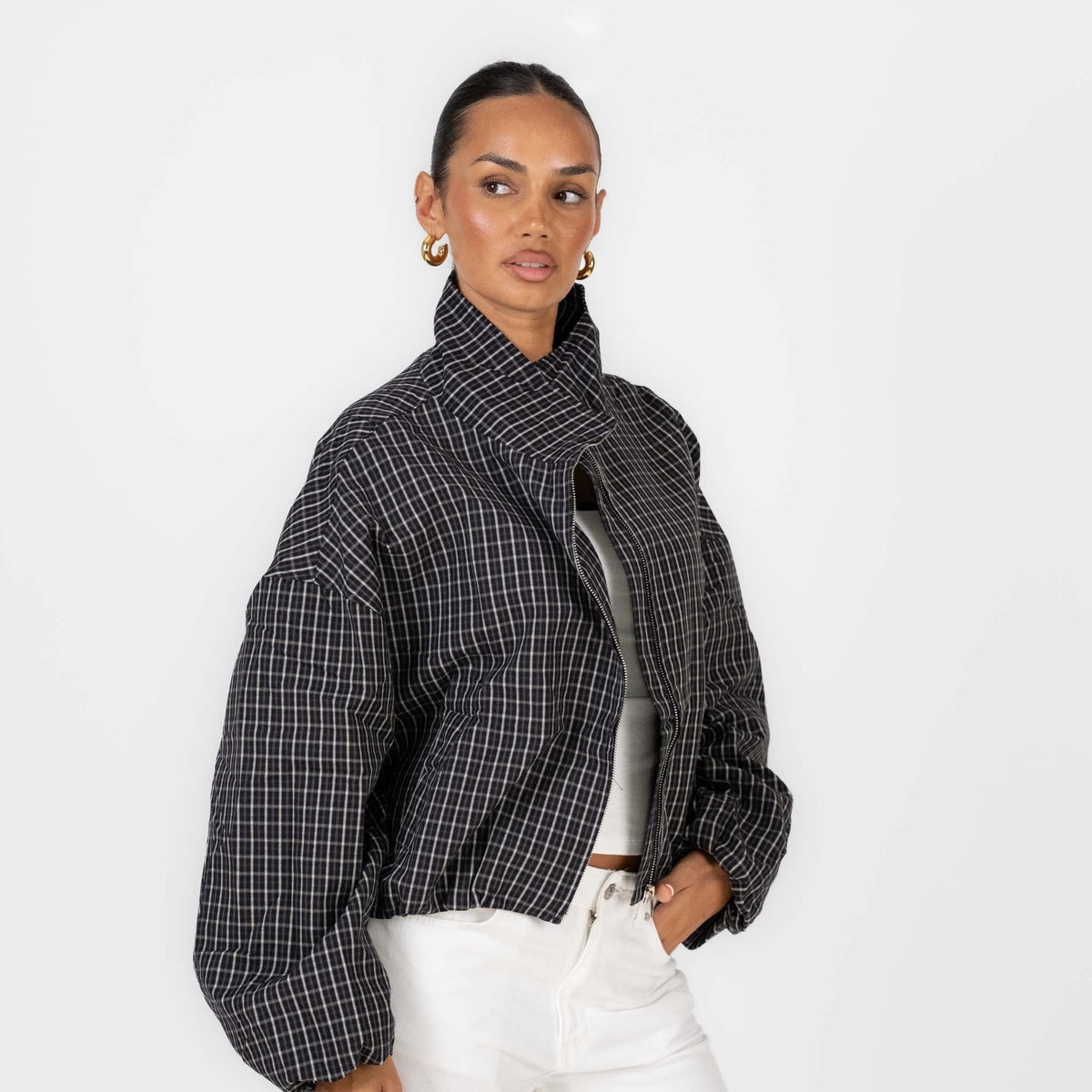 Chaqueta Oversize de Terciopelo Velvet