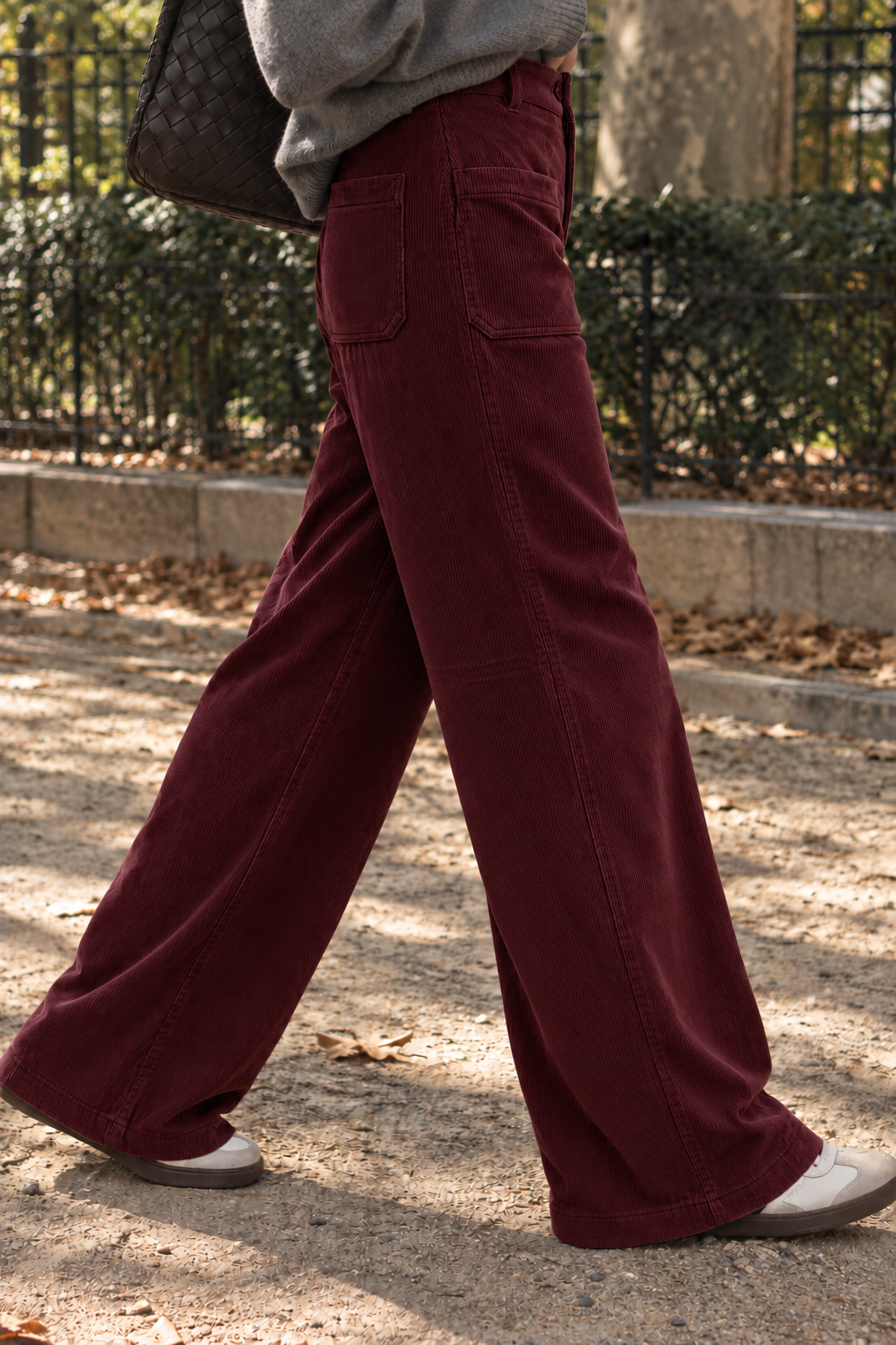 NORA | Pantalón ancho de pierna suelta