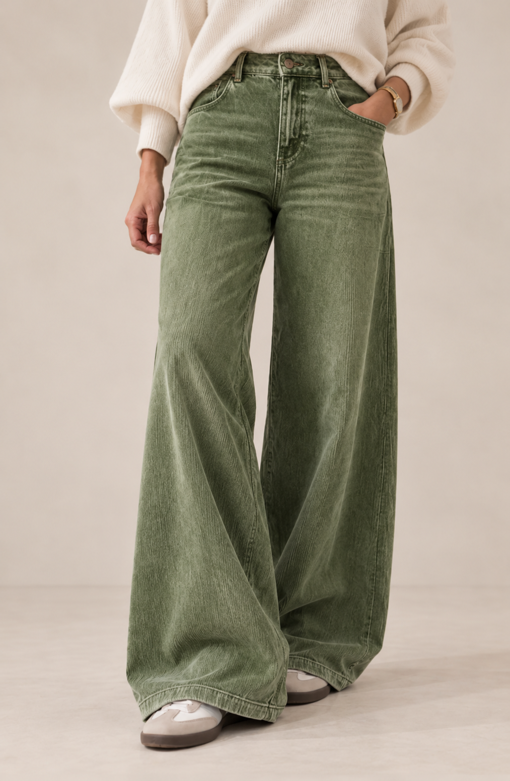LOLA | Vaquero ancho de talle alto