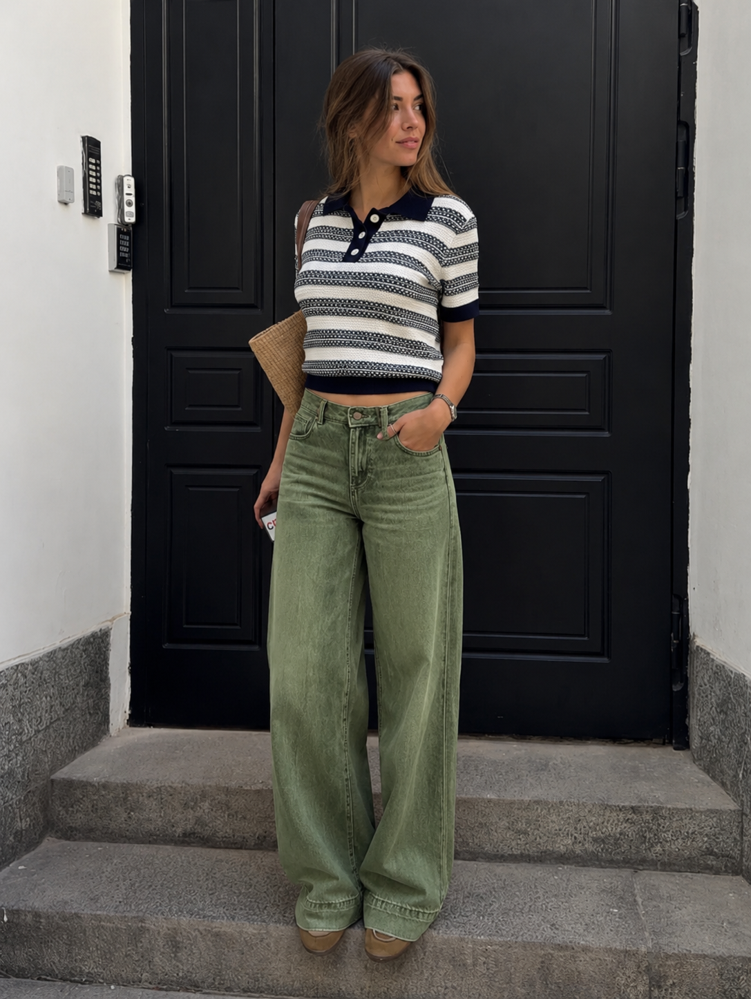 LOLA | Vaquero ancho de talle alto