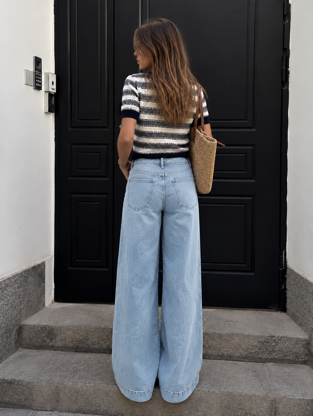 LOLA | Vaquero ancho de talle alto