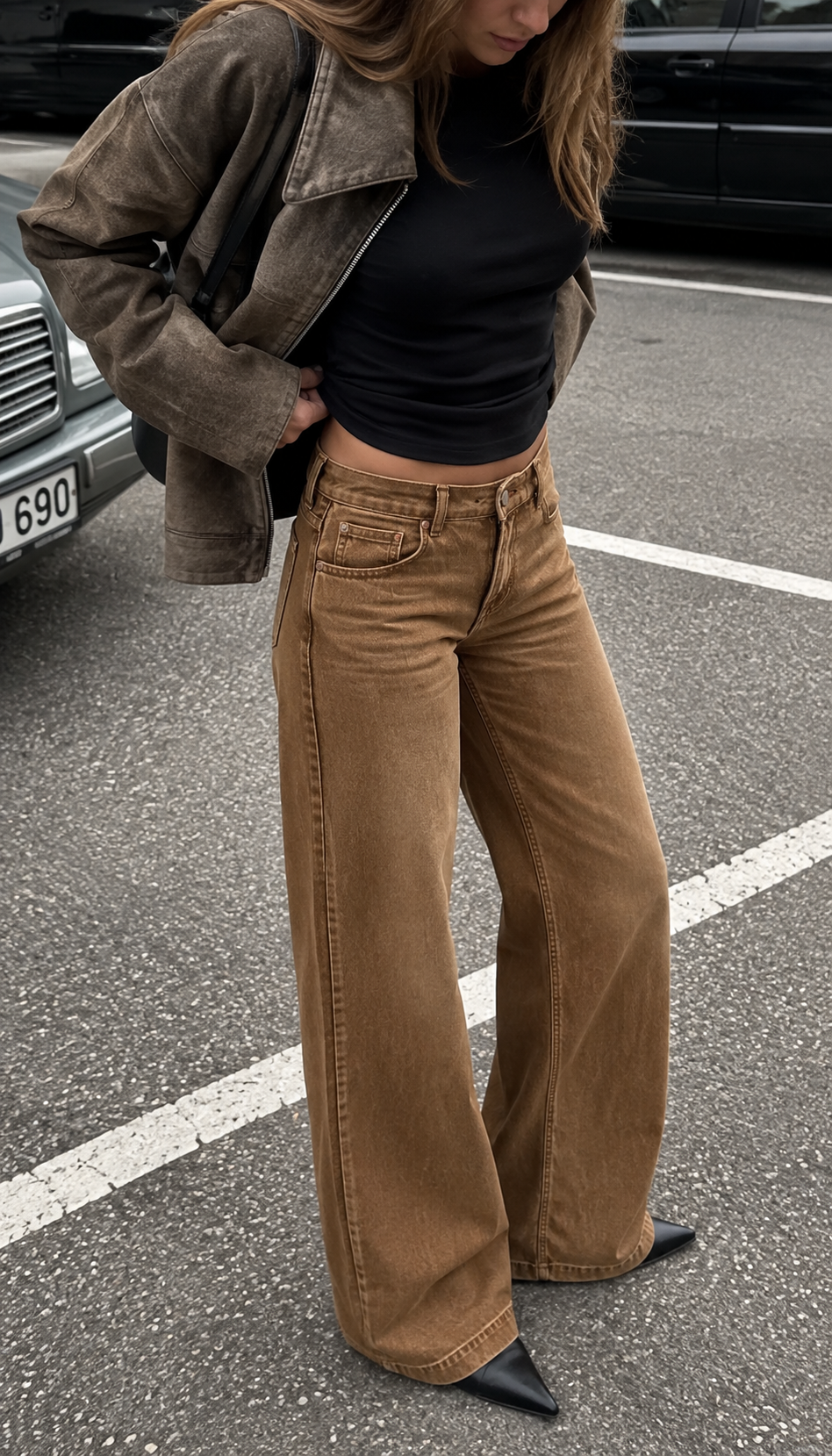 LOLA | Vaquero ancho de talle alto