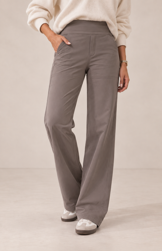 MARA | Pantalón elástico de cintura alta