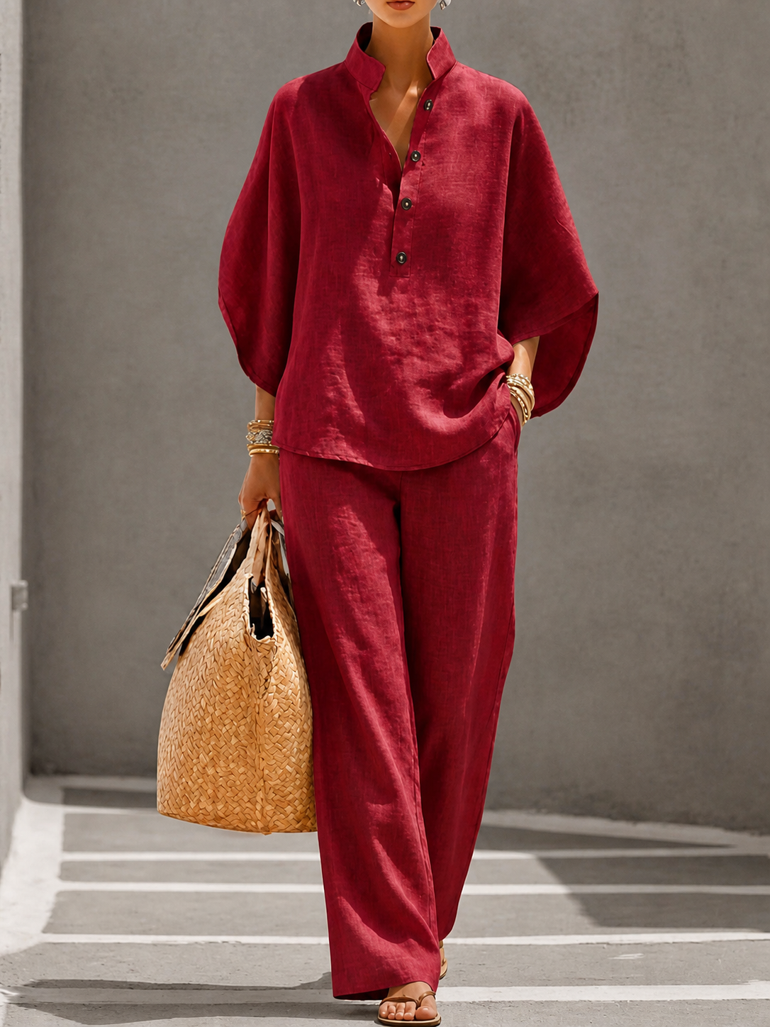 Conjunto Ariel de lino