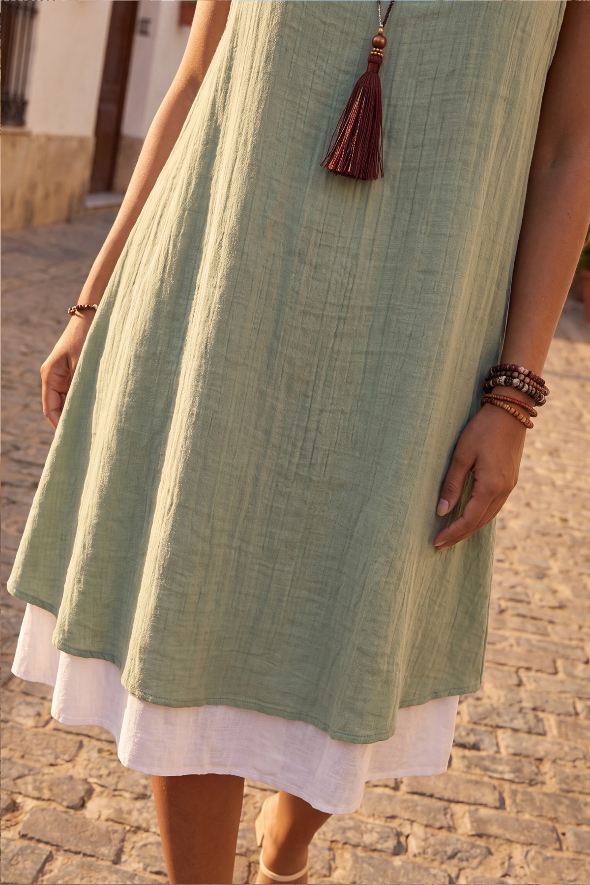 Vestido Ines doble capa