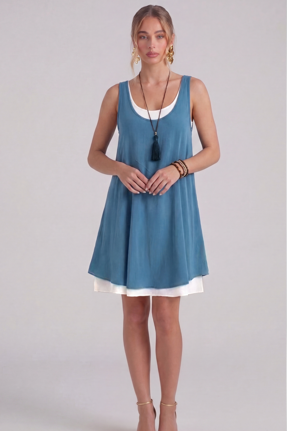 Vestido Ines doble capa