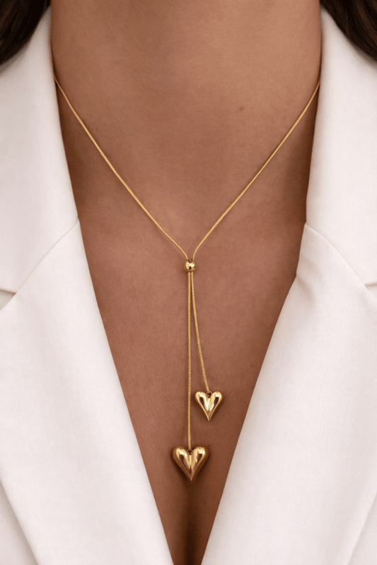 Collar Doble Corazón