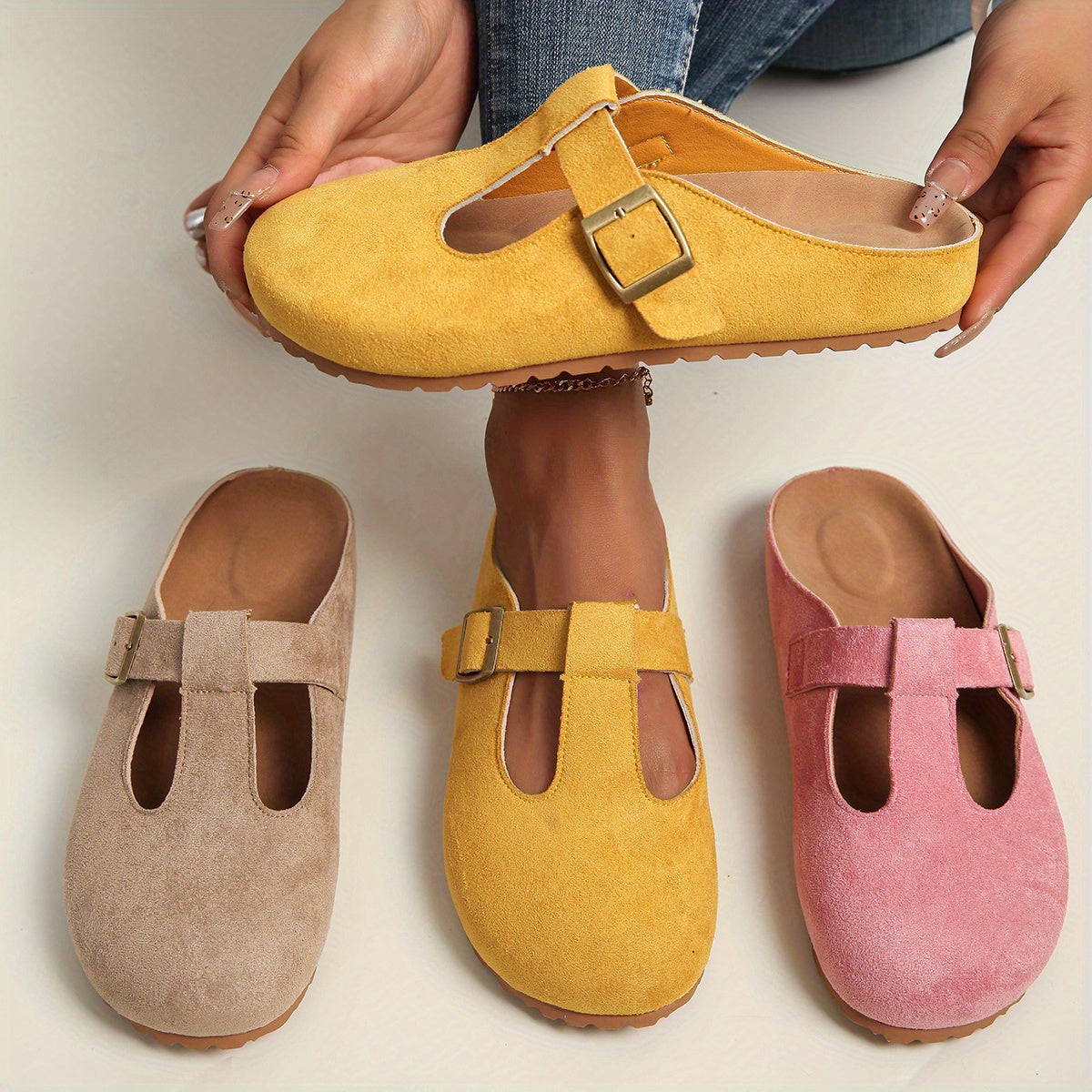 Sandalias Solea con hebilla