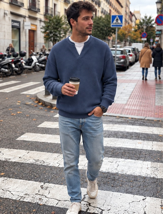 Jersey Blu navy - 1