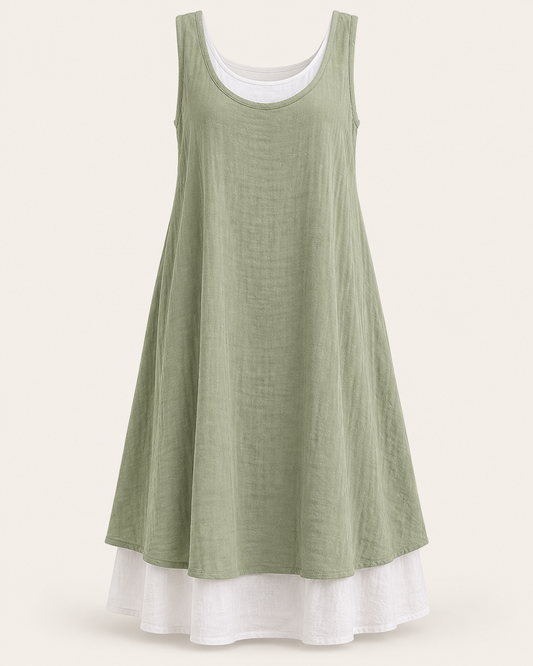 Vestido Ines doble capa