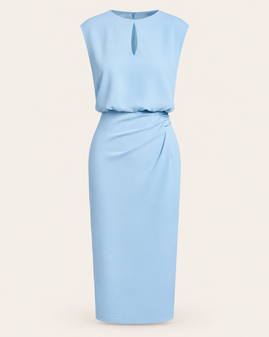 Vestido midi de diseño Ines Iraola