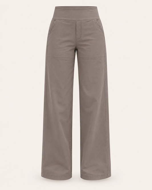 MARA | Pantalón elástico de cintura alta