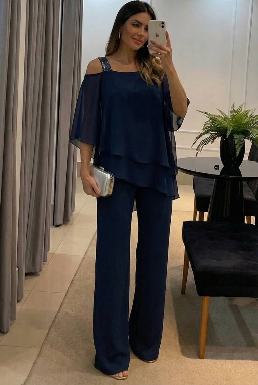 Lucie Conjunto fluido de dos piezas