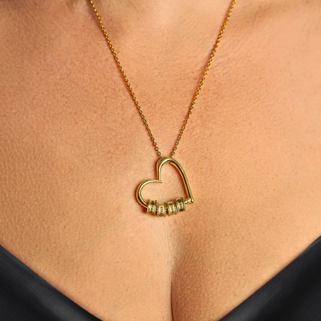 Collar personalizado «El corazón de la familia»