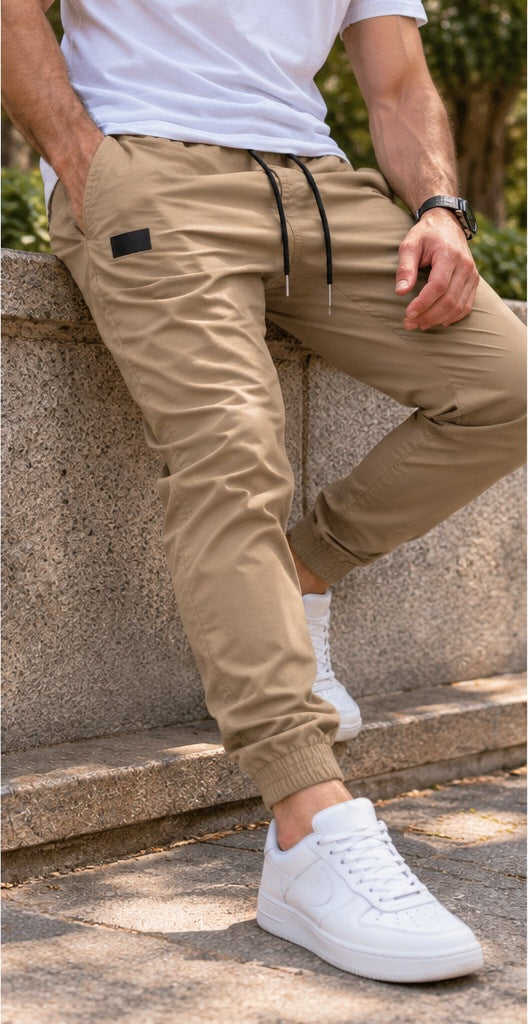 Pantalón jogger Kaki - 2
