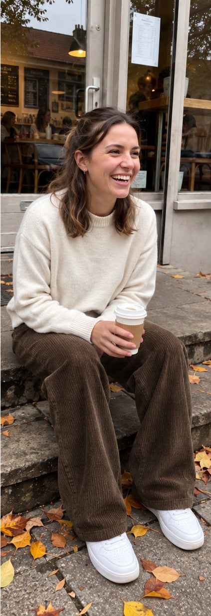 Pantalón cargo Marrone caffè - 3