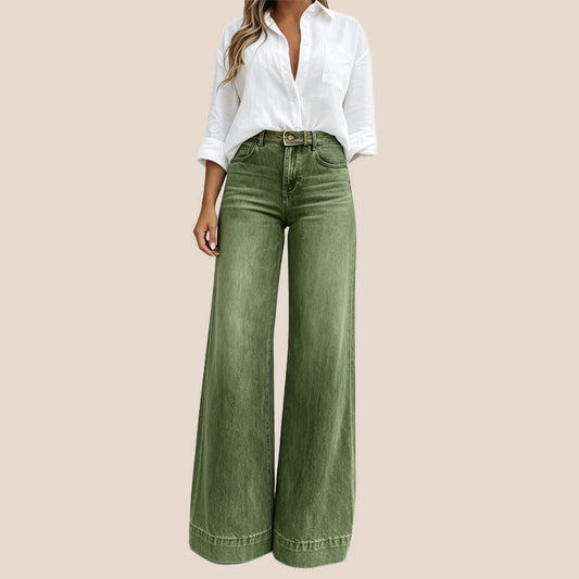 Pantalón ancho Verde militar - 1