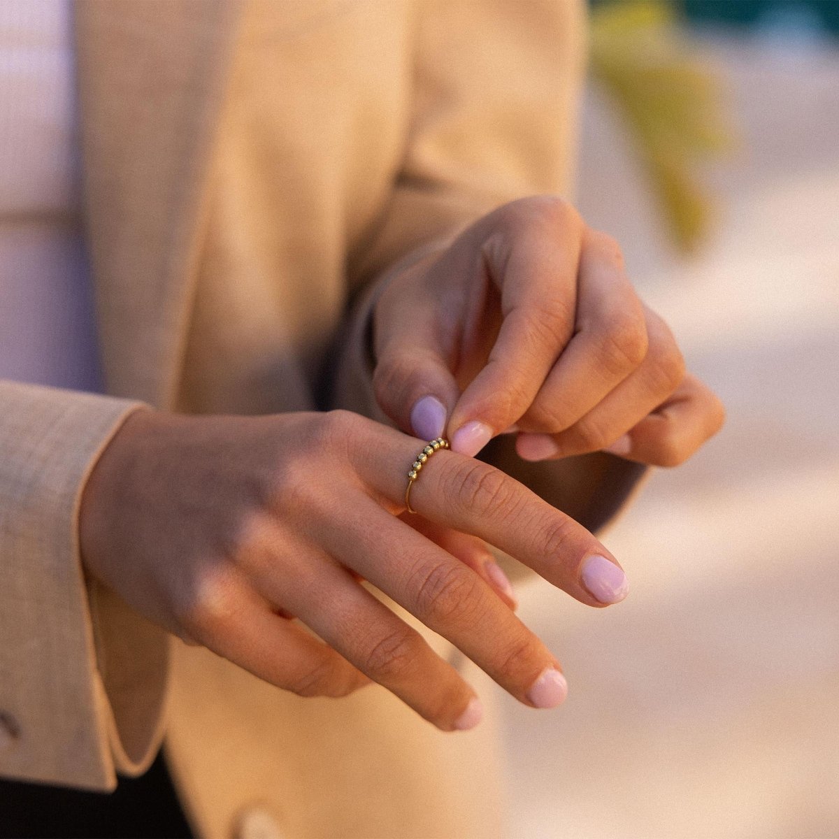 Anillo para la ansiedad